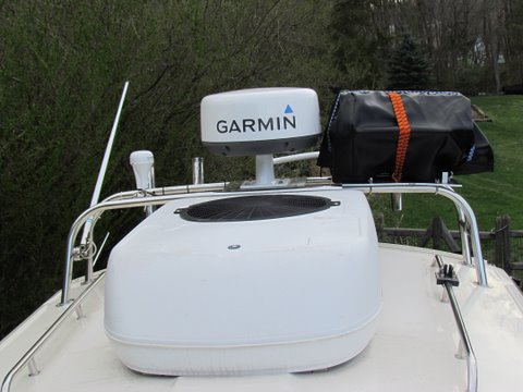 cruising mode wanted to be able to carry grill without taking up any more room inside the boat to keep the supreme allied commander of all things happy