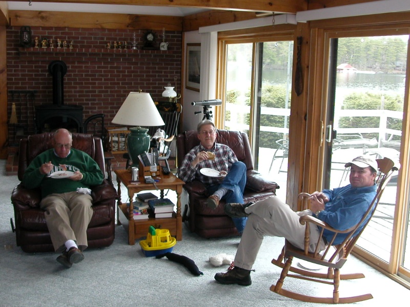 (CTYankee) Fred, Dave and John (our host)