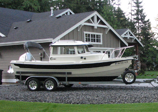Custom Pacific Trailer - Lowrider
7' 10"  overall height/ 8' garage