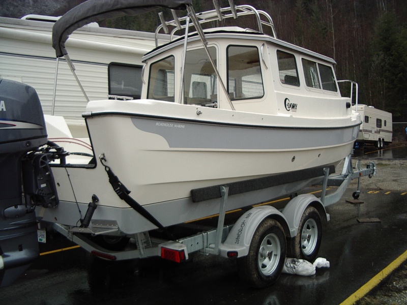 D) Home! at Shuswap Lake Estates RV storage compound