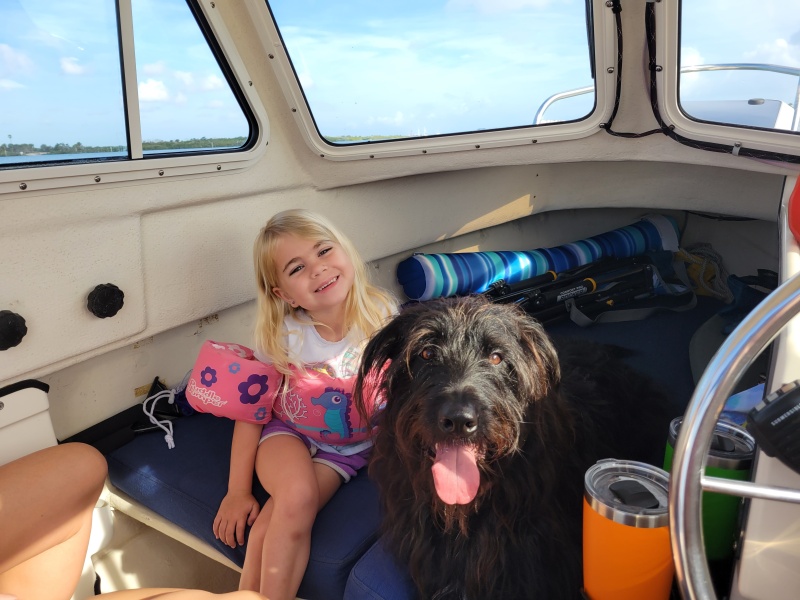 Daughter and Tallulah