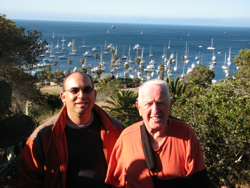 David & his really sweet Dad Don from C-Dory Blue Eagle... they came BY SEA all the way from San Francisco!!!!