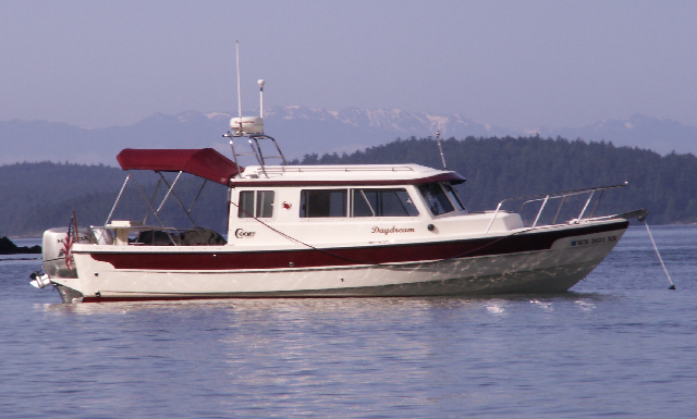 Daydream Anchored in James Bay 6-27-09