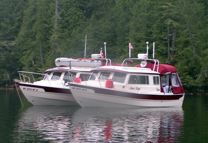 Daydream and Anna Leigh rafted in Fancy Cove Lama Passage 6-13-06