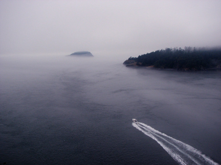 Deception Pass in the fog