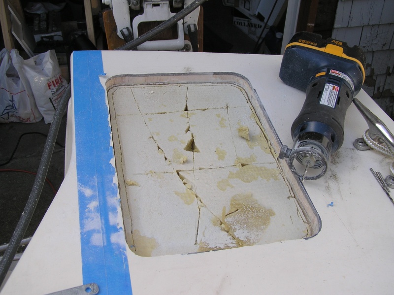 Deck cut out