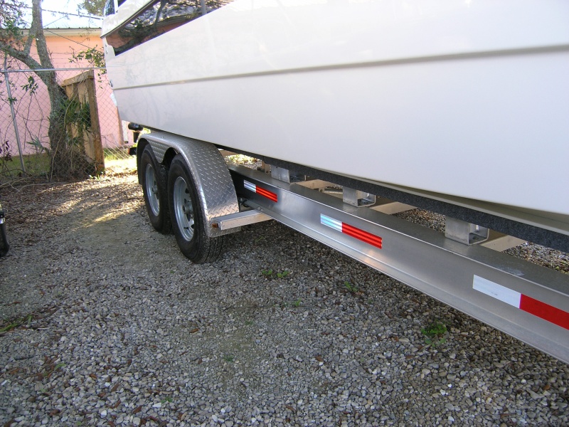 Detail of Float-On Tom Cat trailer at Wefings