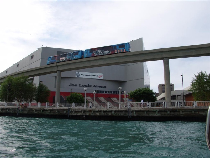 Detroit's People Mover also known as Coleman's Train.