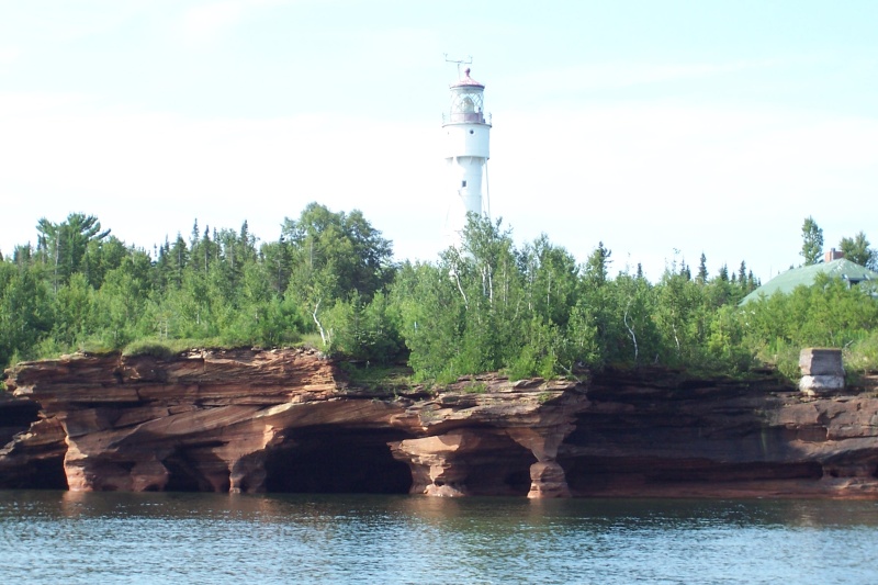 Devils Island Light