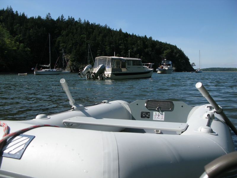 Didn\'t have to row far to shore