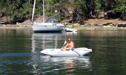Dinghying around