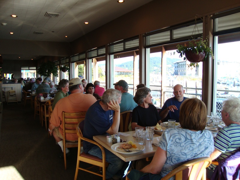 Dinner at the Bayside Cafe Friday night