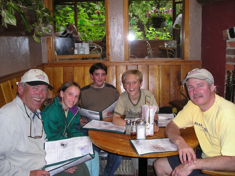 Dinner at the Hummingbird Pub