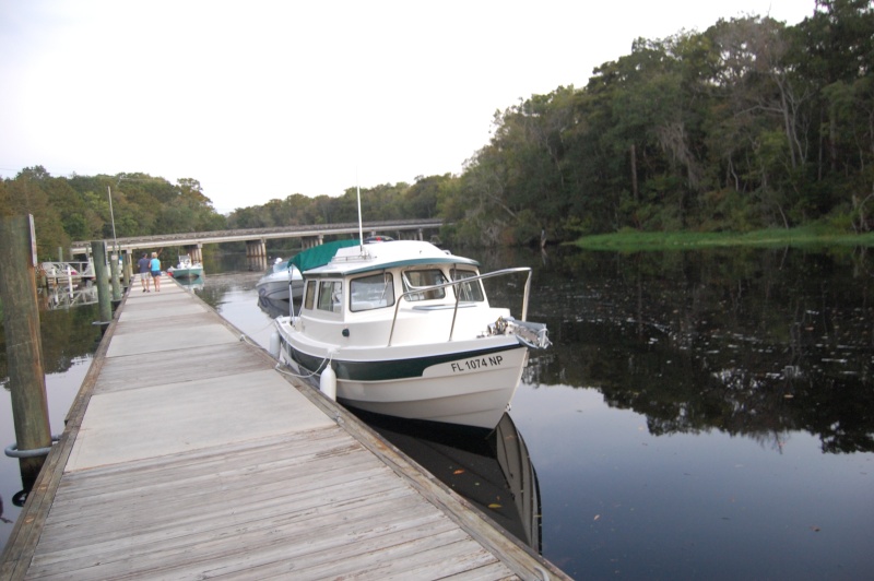 Dock at Crab Shack Restaurant on Six Mile Creek. This is the only thing on this creek. Dock must be 1,000 long. Local seafood