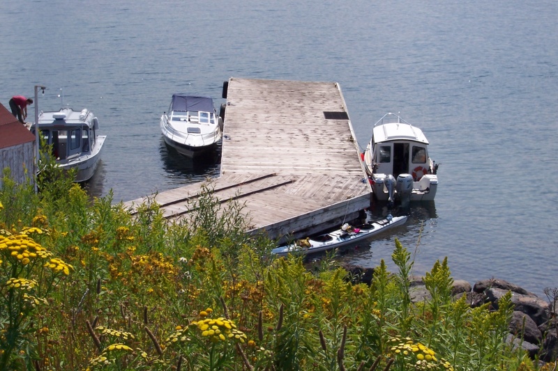 Dock @ Raspberry Island.