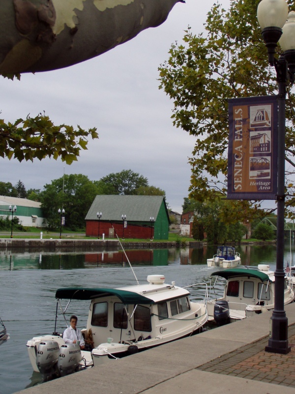 Docked at Historic Seneca Falls, NY: C-Brats Gathering 2006