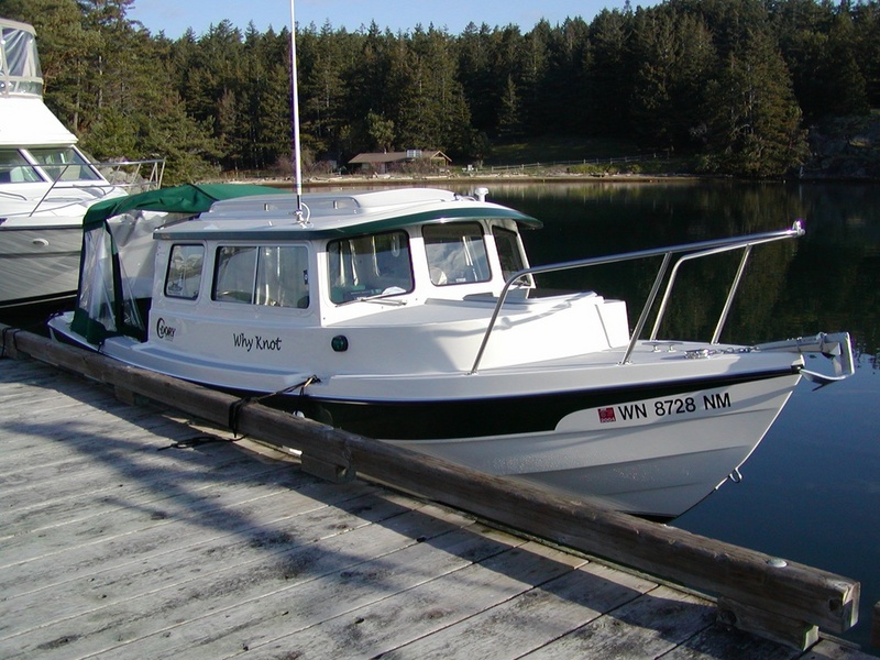 Docked at Sucia Island 3/21/04