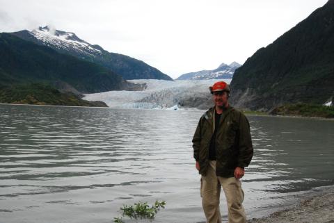 Don at the Mendenhall