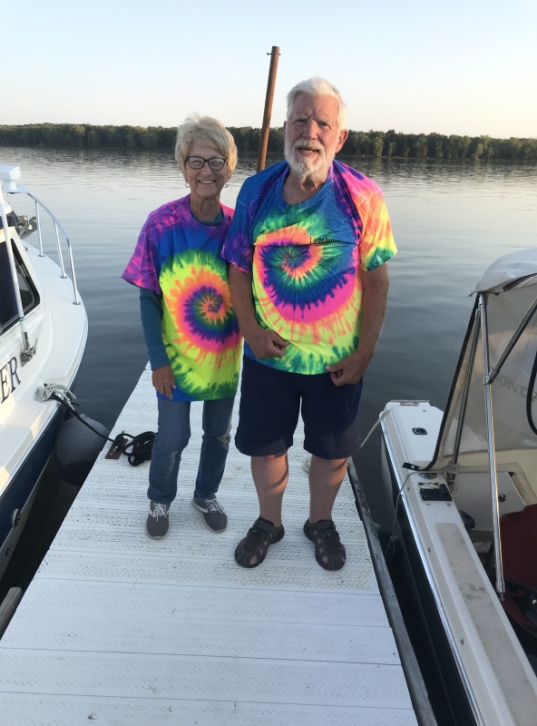 Doris and Lew look good together