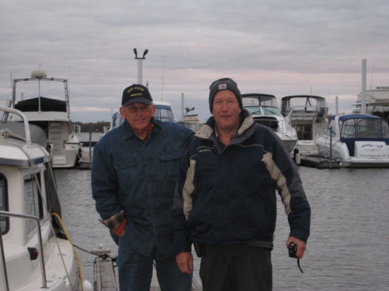 Doug & Mike. It was a bit chilly and windy.