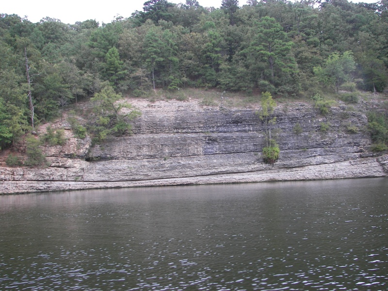 Dripping Springs, AKA "The Drip". Hundreds of boats raft up here every weekend for partying (not my scene) and the college girls play "girls gone wild", running across the rafted boats. They even have their own internet site, "igotflashed.com" , I think that's it.