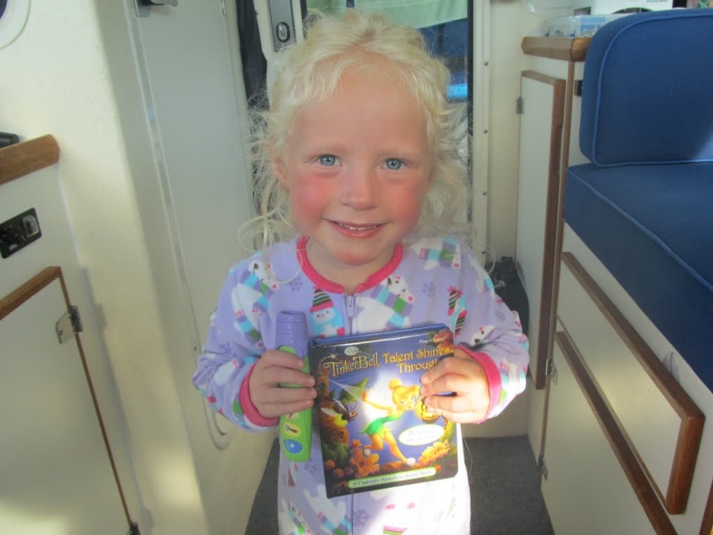Each day she picked from a prize bin (spoiled) and this was one choice