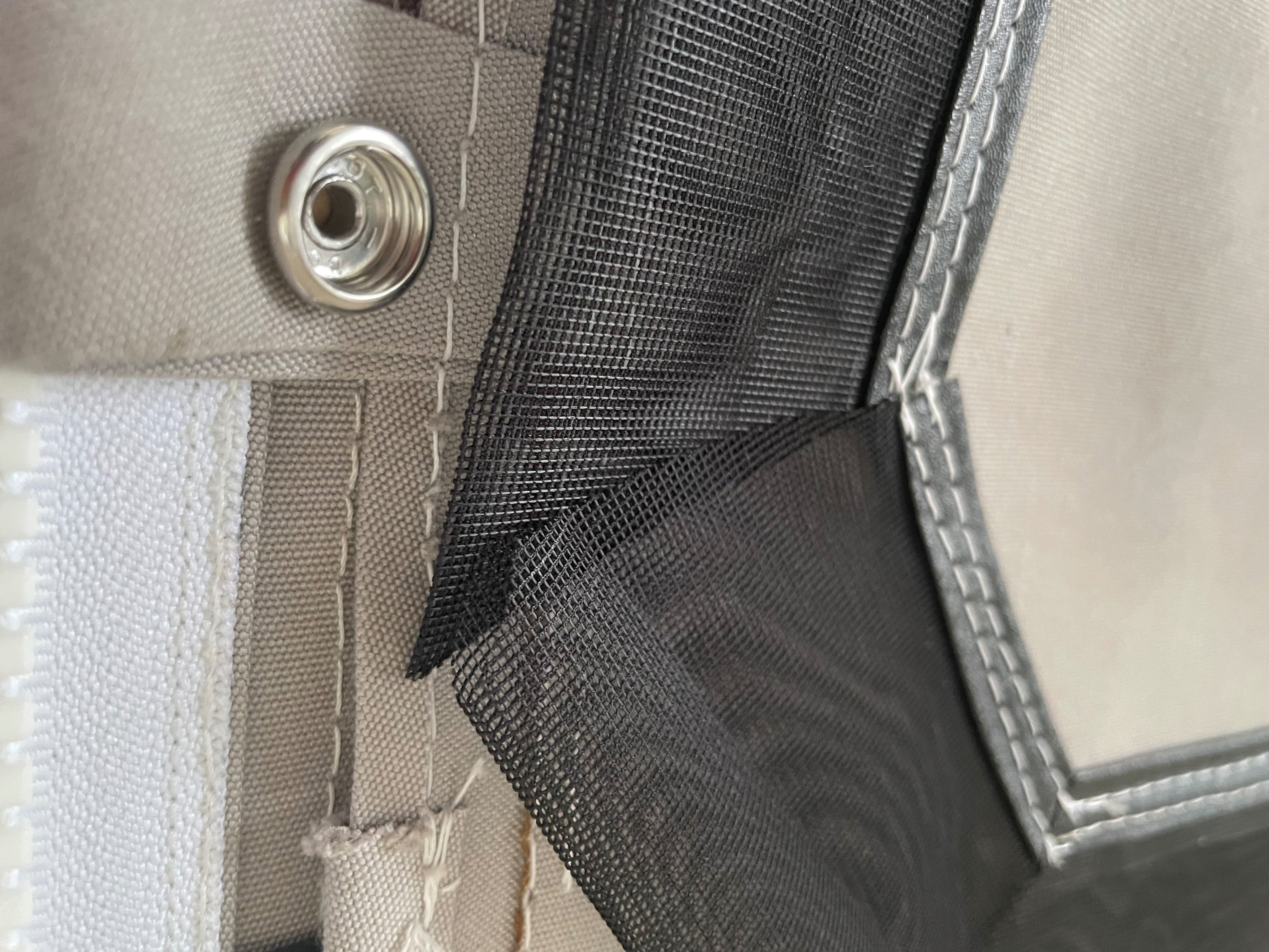 ENCLOSURE - Bimini - side panels (2)- rear panels (3), windows (10)