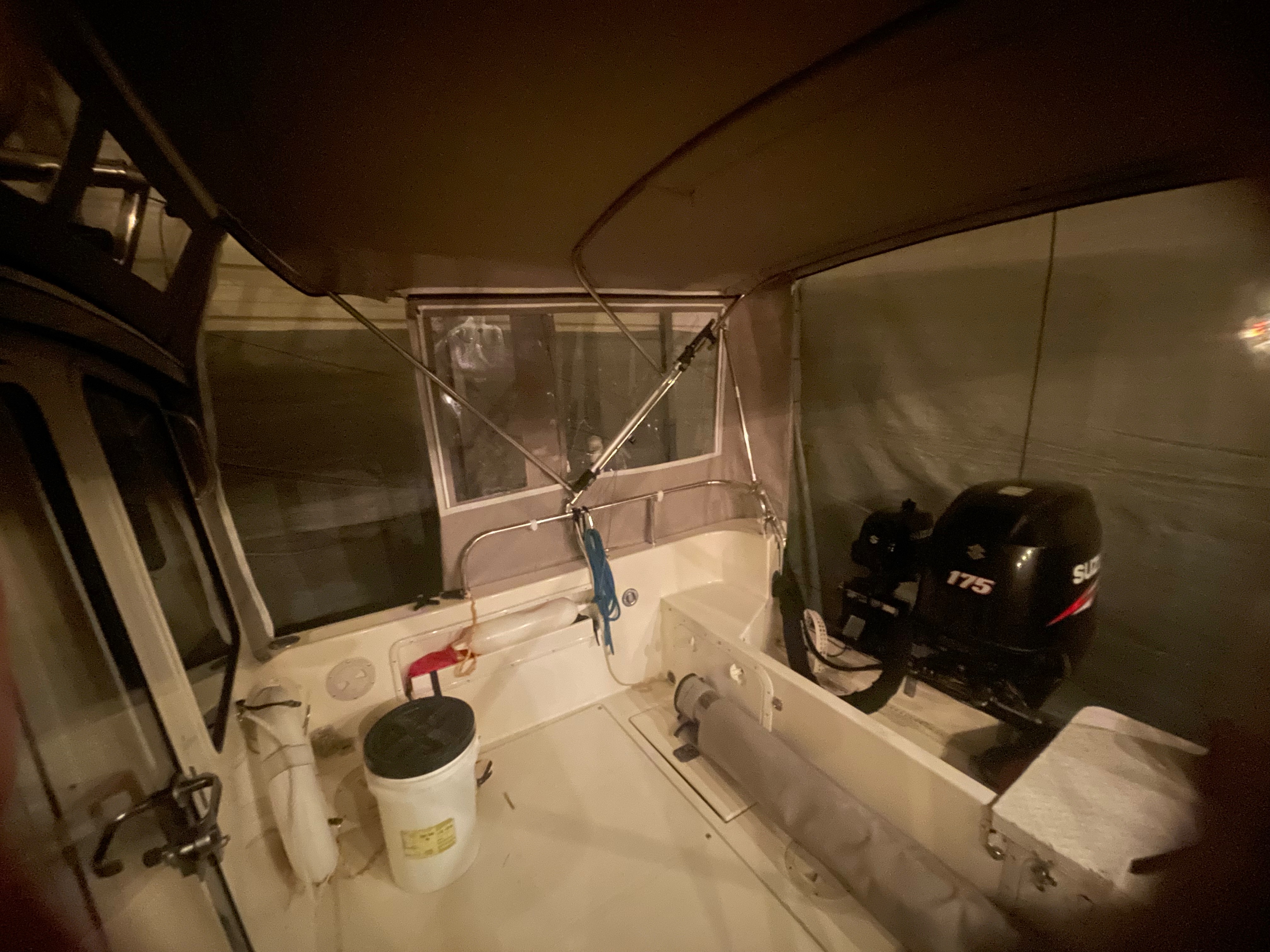 ENCLOSURE - Bimini - side panels (2)- rear panels (3), windows (10)