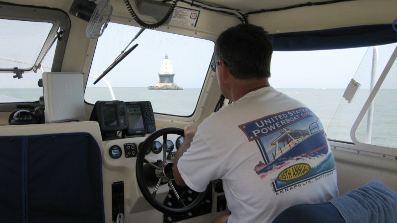Entering Delaware Bay from the Atlantic