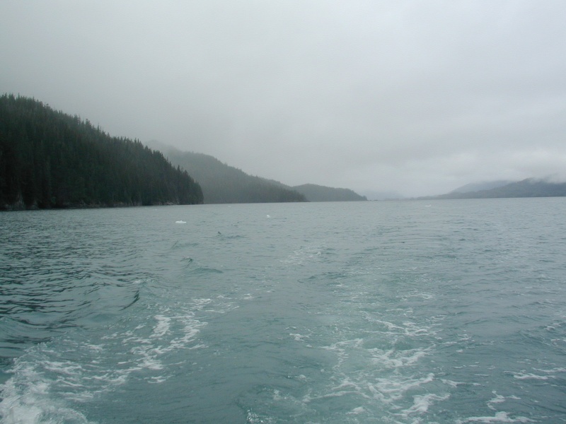 Entering Icy Bay