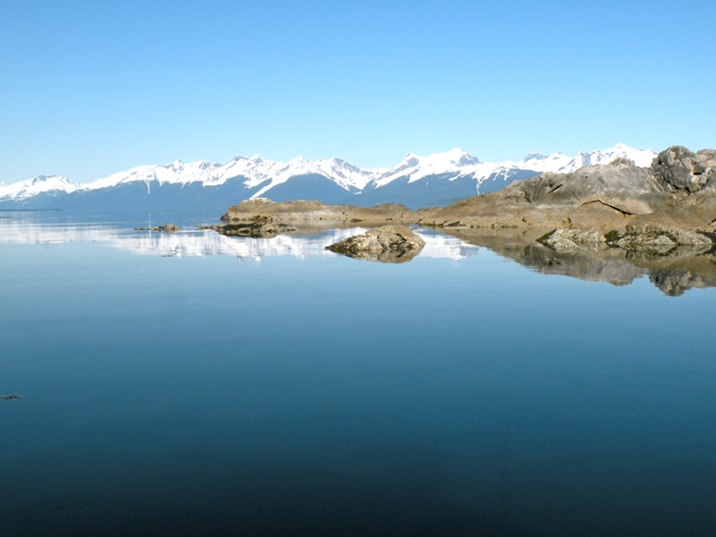 Entering Lynn Canal from Boat Harbor