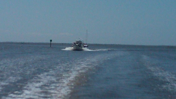 Entering North River (2)