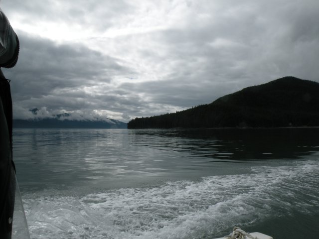 Entering Stephens Passage