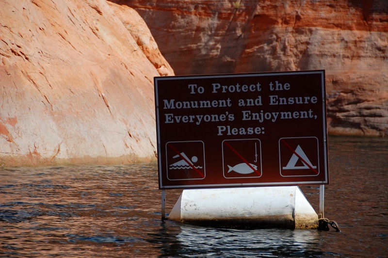 Entrance to Rainbow Bridge.