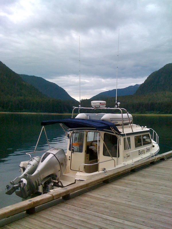 Evening rest stop at Taku Harbor