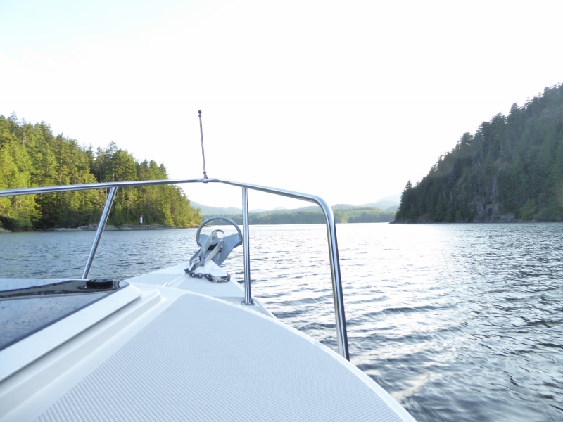 Exiting Hole in the Wall about an hour before slack water - water was not bad at all