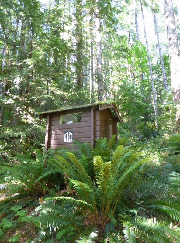Facilities at Melanie Cove. Pretty well rotted out, not sure anyone is actually using them still