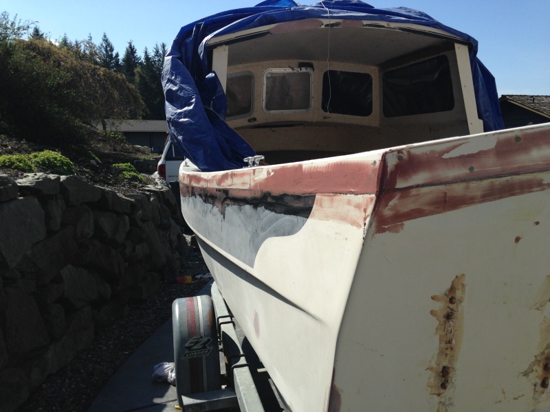 fairing in hull/deck joint