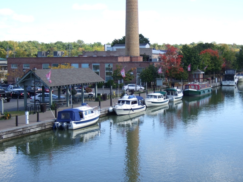 Fairport on the return trip. Very boater friendly stop.