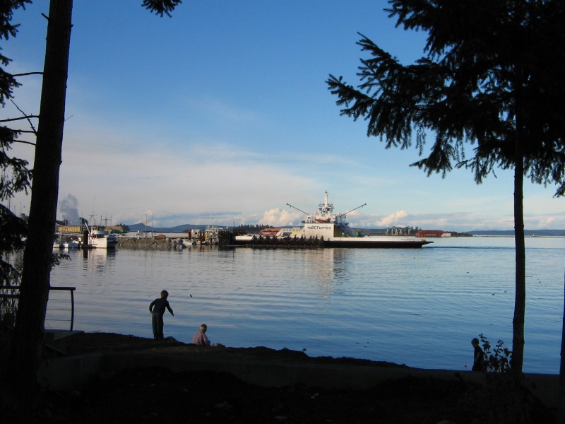 Ferry to Saltspring Island.