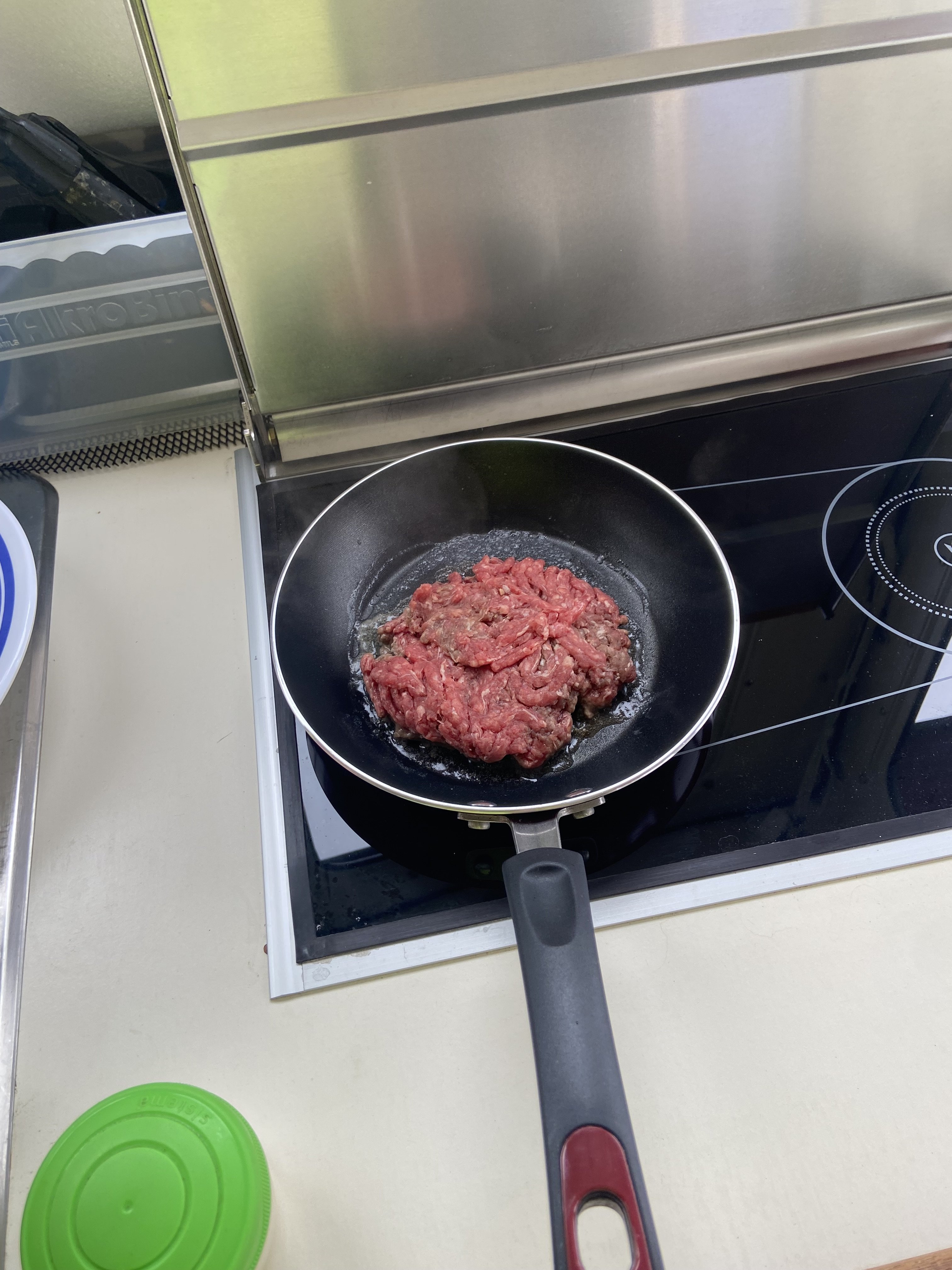 First item cooked on the Wallas