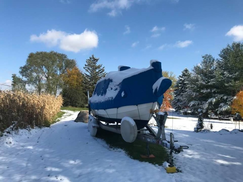 First snow of the season