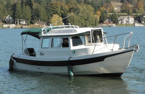 First time out, with Bruce from Master Marine