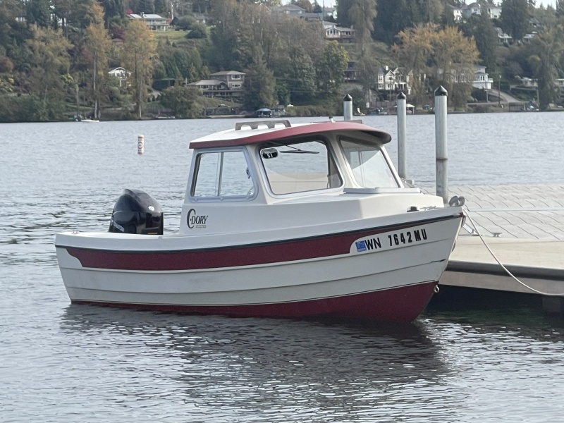 First voyage - Silver Lake, WA