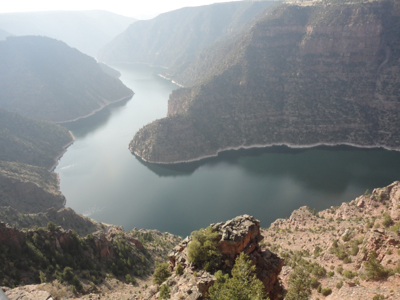 Flaming Gorge. We didn\'t boat here