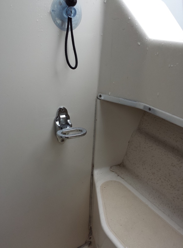Folding step for short legs