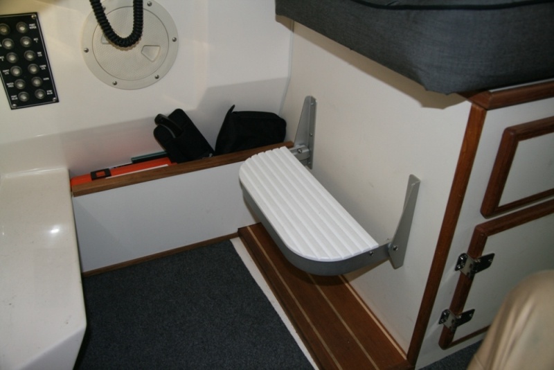 Foot rest added for the "First Mate"