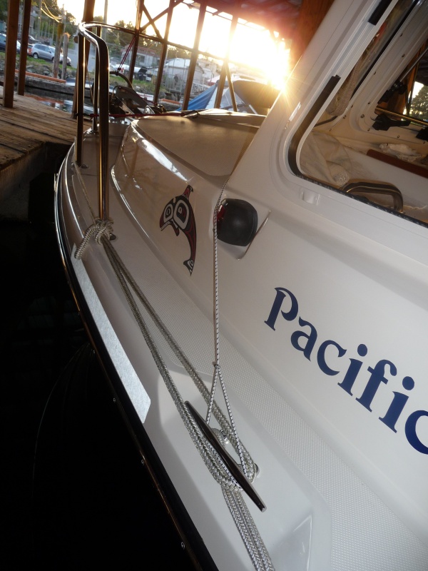 Forward Hatch Cover.
Stretch cord back to midship cleat