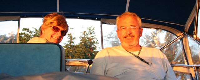 fourth of july with toms parants in Semiahmoo watching the fireworks at peace arch on the surrounding beaches