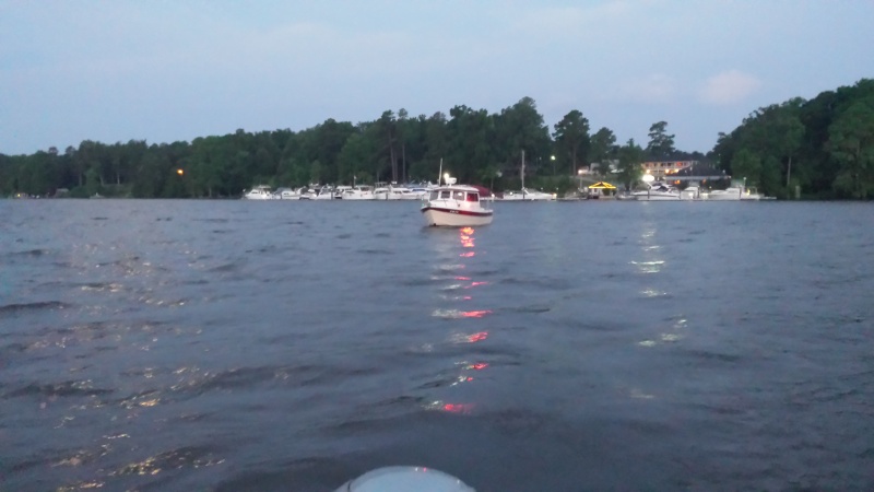 Freedom leaving River Rest
